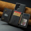 Hülle für Samsung Galaxy S25 S24 S23 A55 Handy Leder Wallet Schutz Case DE