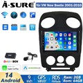 DAB+ 64G Android 14 Autoradio Carplay WiFi DSP BT 5.0 GPS Navi für VW New Beetle