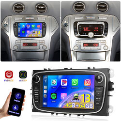 Android 13 GPS Carplay Autoradio für Ford Focus Mondeo S-MAX C-MAX Galaxy 4G+64G
