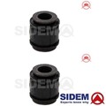 2x Lagerung für Lenker SIDEM 805702 Buchse 2 Querlenkerlager rechts links