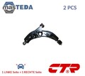 CQ0252L LINKS RECHTS QUERLENKER SATZ VORNE NIEDRIGER CTR 2PCS NEU OE QUALITÄT