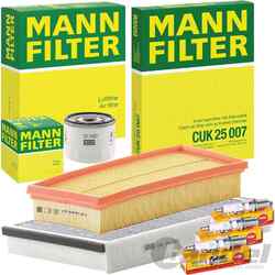 MANN-FILTER INSPEKTIONSPAKET FILTERSET passend für FORD C-MAX 2 TRANSIT CONNECT