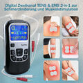 Digital TENS/EMS Reizstromgerät Schmerzlinderung elektrische Nervenstimulation