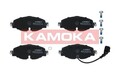 KAMOKA Bremsbelagsatz, Scheibenbremse Vorderachse u.a. für AUDI, SEAT, SKODA, VW