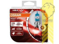 OSRAM Night Breaker Laser Next Generation HB3 3500K + 150% mehr Sicht DuoBox