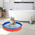 Profi Faltbarer Hundepool Doggy Pool Swimmingpool Hundebad für Hunde, Katzen DE
