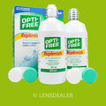 Opti-Free RepleniSH All-in-One Lösung 2 x 300ml Doppelpack Kontaktlinsen Pfle...