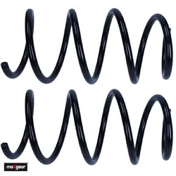 2x Fahrwerksfeder MAXGEAR 60-0567D 2 Federn Satz Federnsatz