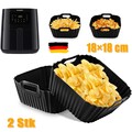2 Stk Airfryer Silikonform Für  Philips Essential 4,1L HD9200 Heißluftfritteuse