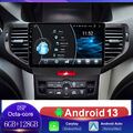 6+128G 4G LTE Android 13 Für Honda Accord 8 2008-12 AUTORADIO Carplay DSP DAB BT