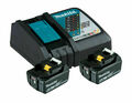 Makita Power Source Kit 18V mit 2X5,0Ah Akkus BL1850B + Schnellladegerät DC18RC