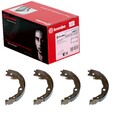 BREMBO HANDBREMSBACKEN SATZ FESTSTELLBREMSE passend für NISSAN CUBE JUKE LEAF
