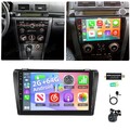 Für Mazda 3 2004-2009 2G+64GB Android 15.0 Apple Carplay Autoradio DAB+ KAM