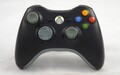 Original Microsoft Xbox 360 Wireless Controller Schwarz Grau - SEHR GUT
