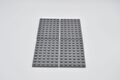 LEGO 4 x Basisplatte neues dunkelgrau Dark Bluish Gray Plate 6x10 3033