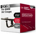 Für 2er Coupe Typ F22 (Oris) Anhängerkupplung abnehmbar + E-Satz 13pol AHK & ES