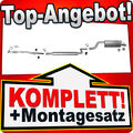 Auspuff für OPEL MERIVA B 1.4 T Ab 03.2010 +Rohr Auspuffanlage