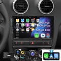 DAB 9" Android 13 Autoradio 4+64G Für Audi A3 S3 RS3 8P 8V 2003-2012 GPS KAM USB