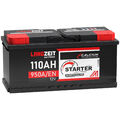 LANGZEIT Starterbatterie Autobatterie 12V 110AH statt 90Ah 95Ah 100Ah 115Ah Auto
