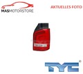 RÜCKLEUCHTE HECKLEUCHTE TYC 11-11594-01-2 I FÜR VW TRANSPORTER V,MULTIVAN V 2L