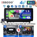 6+128G Android 13 Carplay Autoradio Für Mercedes Benz C Klasse W204 S204 NTG4.0