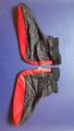 Trocki Thermo-Socken Beaver Thinsulate, schwarz/rot, Gr. 42