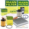MANN-FILTER INSPEKTIONSPAKET FILTERSATZ SET B FÜR OPEL INSIGNIA 2.0 CDTI