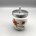 Royal Worcester King Size Astley Floral Design Vintage Egg Coddler