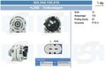 BV PSH Lichtmaschine Generator 150A 12V für VW Transporter V Bus 2.5 TDI