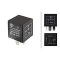 1x Relais, Wisch-Wasch-Intervall HELLA 5WG 003 620-091 passend für AUDI OPEL