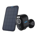 Reolink Schwarz Argus 3 Pro + Solarpanel 5MP WLAN Überwachungskamera Aussen Akku