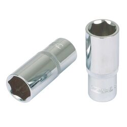 KS TOOLS (918.1430) 1/4" CHROMEplus Sechskant-Stecknuss, lang, 10mm