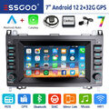 Android 12 Autoradio GPS Navi Carplay Für Mercedes Benz A B Klasse W169 W639 906