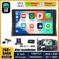Android 14 Autoradio Carplay DAB+ Kam Für VW T5 Multivan Transporter 2010-2015