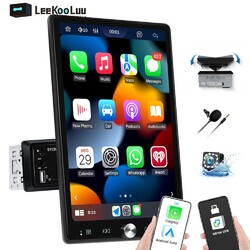 1 DIN 10.4" Autoradio Wireless CarPlay/Android Auto Drehbarer Bildschirm +Kamera