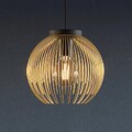 Eglo Pendelleuchte Venezuela gold-schwarz Ø 23,5 cm E27, max. 40 W  Deckenlampen