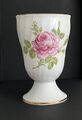 Vintage Royal Tettau Porzellan Becher Vase 12cm Rosen