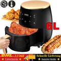 6L Heißluftfritteuse XXL Fritteuse Fritteusen Heißluft Ofen Friteuse Digitale
