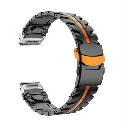 Metall Armband für Garmin Fenix 8 7 7X Solar 6 6X Pro 5 5X Plus Quick Fit Ersatz