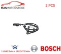 ABS SENSOR DREHZAHLFÜHLER PAAR VORNE BOSCH 0 265 004 136 2PCS P NEU