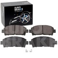 EUROBRAKE BREMSBELÄGE SATZ VORDERACHSE PASSEND FÜR TOYOTA AVENSIS CARINA MR2