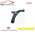 LINKS RECHTS QUERLENKER SATZ VORNE OUTER NIEDRIGER MONROE L13535 2PCS P NEU
