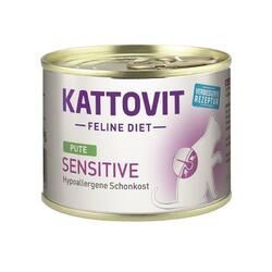 Kattovit Dose Feline Diet Sensitive Pute 24 x 185g (11,24€/kg)