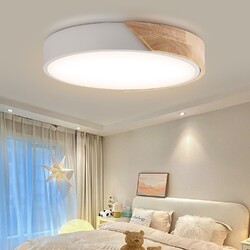 48W Modern LED Deckenlampe Deckenleuchte Dimmbar Schlafzimmer Wohnzimmer Leuchte