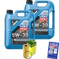 INSPEKTIONSKIT FILTER LIQUI MOLY ÖL 10L 5W-30 für BMW 5er Touring E61 525d 530d