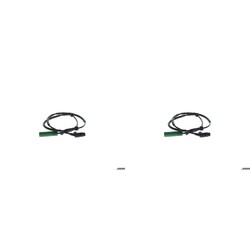 2X BOSCH ABS-SENSOR RADDREHZAHL VORNE passend für LAND ROVER RANGE 