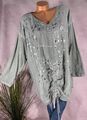 NEU long Bluse Tunika Shirt Italy  raffbar SALBEI 42 44 46
