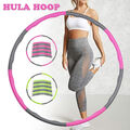 8 Teile Hula Hoop Fitness Reifen Schaumstoff Bauchtrainer Fitnesstraining