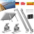 1-8SETs Aufständerung Solarmodul Halterung Balkonkraftwerk Flachdach PV 0% MwSt.