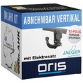 Für BMW 1er F40 ab 19 Oris Anhängerkupplung vert. abnehmbar mit 13pol spezifisch